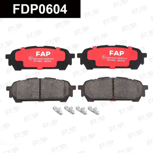 Тормозные колодки дисковые FAP FDP0604