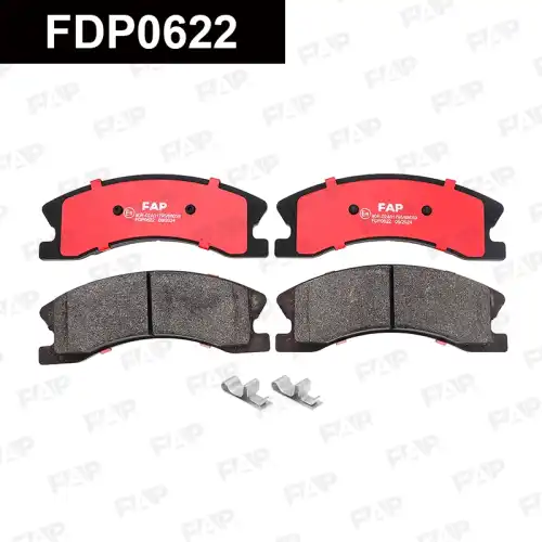 Тормозные колодки дисковые FAP FDP0622