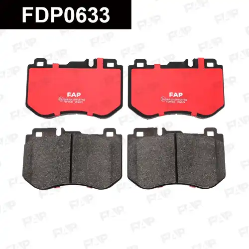 Тормозные колодки дисковые FAP FDP0633
