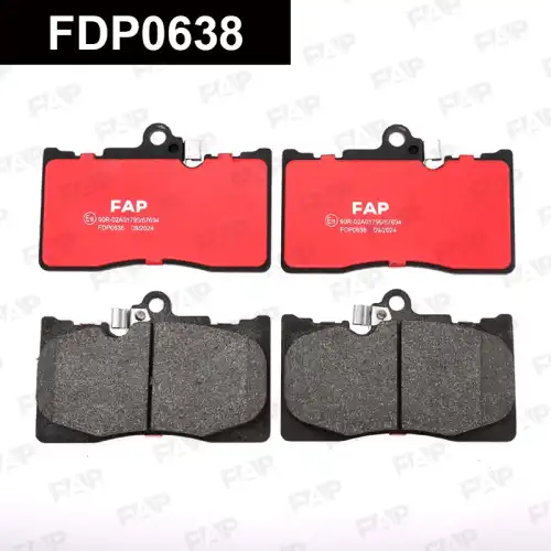 Тормозные колодки дисковые FAP FDP0638