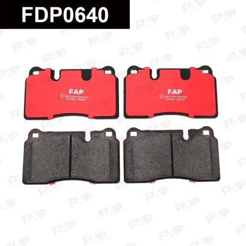 Тормозные колодки дисковые FAP FDP0640