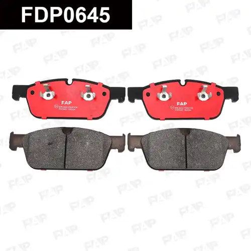 Тормозные колодки дисковые FAP FDP0645