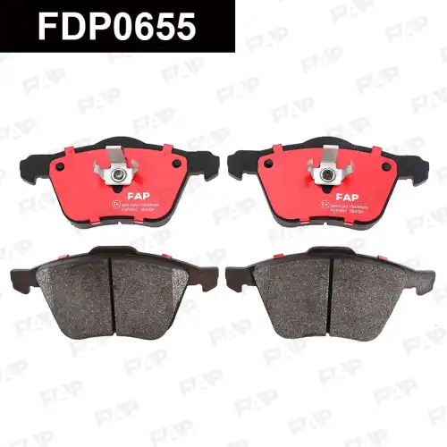 Тормозные колодки дисковые FAP FDP0655
