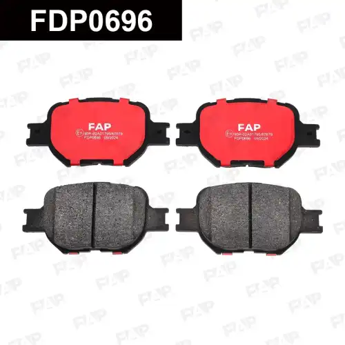 Тормозные колодки дисковые FAP FDP0696