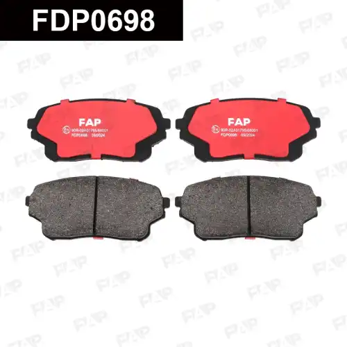 Тормозные колодки дисковые FAP FDP0698