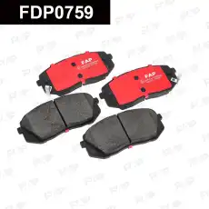 Тормозные колодки дисковые FAP FDP0759