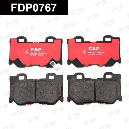Тормозные колодки дисковые FAP FDP0767