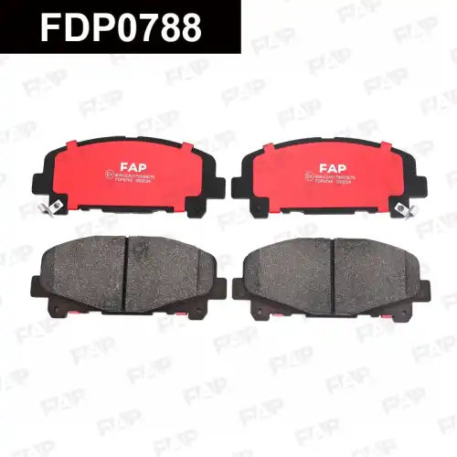 Тормозные колодки дисковые FAP FDP0788