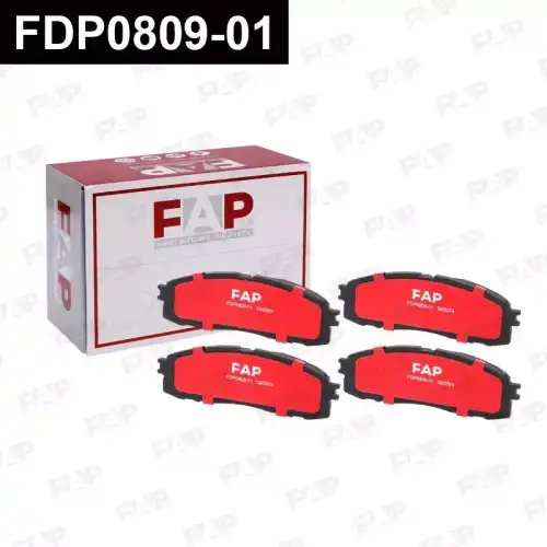 Тормозные колодки дисковые FAP FDP080901