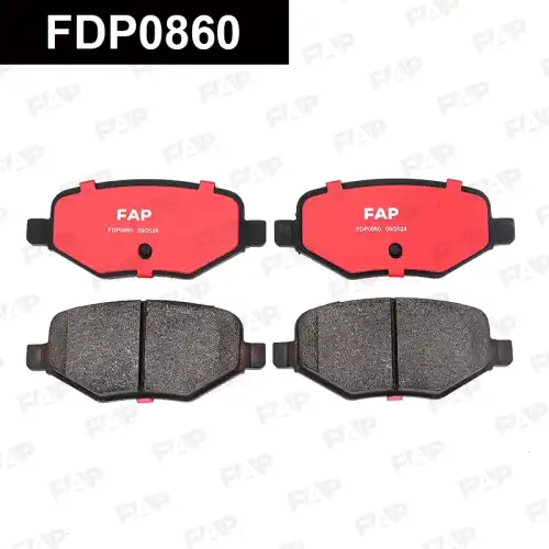 Тормозные колодки дисковые FAP FDP0860