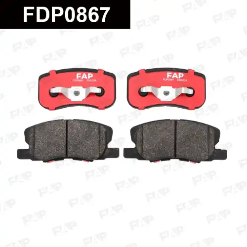 Тормозные колодки дисковые FAP FDP0867