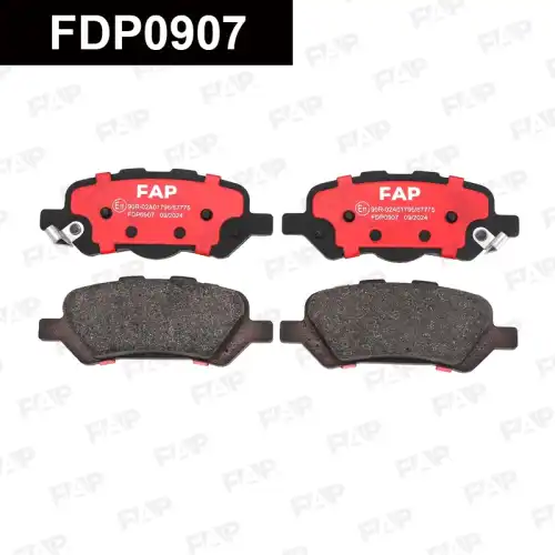 Тормозные колодки дисковые FAP FDP0907