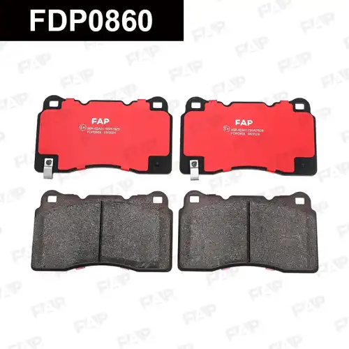 Тормозные колодки дисковые FAP FDP0909