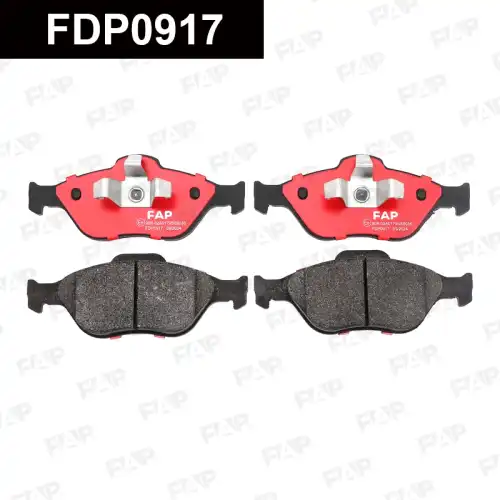 Тормозные колодки дисковые FAP FDP0917