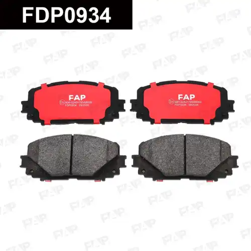 Тормозные колодки дисковые FAP FDP0934