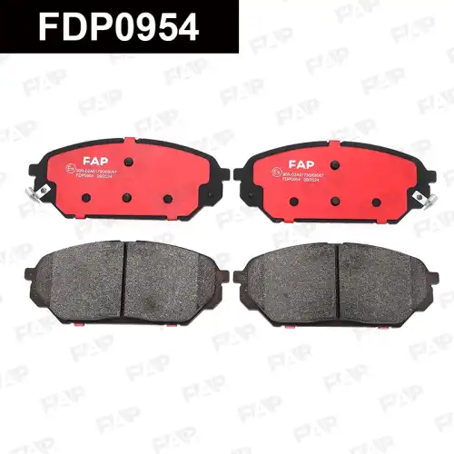 Тормозные колодки дисковые FAP FDP0954