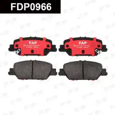 Тормозные колодки дисковые FAP FDP0966