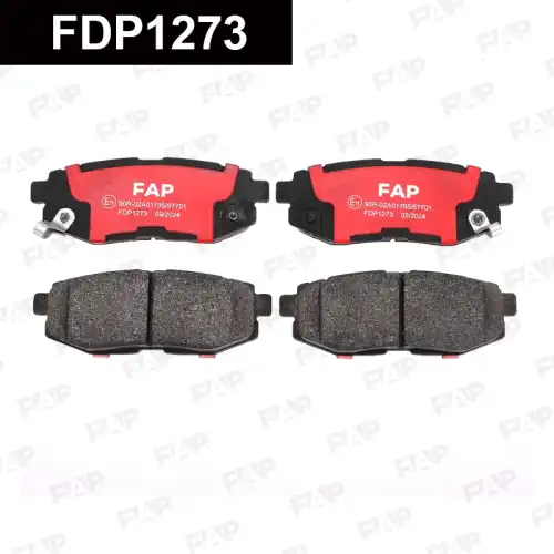 Тормозные колодки дисковые FAP FDP1273