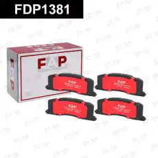 Тормозные колодки дисковые FAP FDP1381