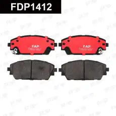 Тормозные колодки дисковые FAP FDP1412