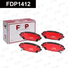 Тормозные колодки дисковые FAP FDP1412