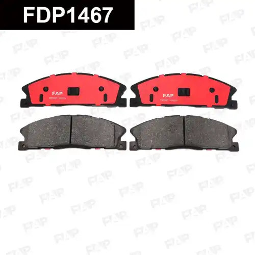 Тормозные колодки дисковые FAP FDP1467