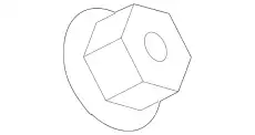 ГАЙКА, ШЕСТИГРАННАЯ N01508311 VAG