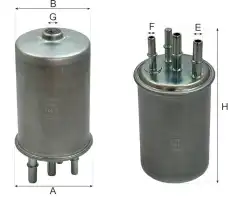Топливный фильтр GOODWILL FG271