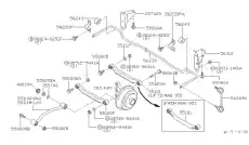 Рычаг подвески NISSAN 5512150J00
