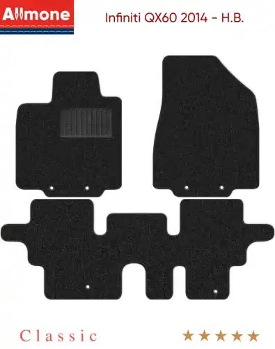 Коврики в салон ALLMONE 2510-W3Y-A02K