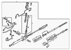 Рулевой механизм BL4C32110A MAZDA