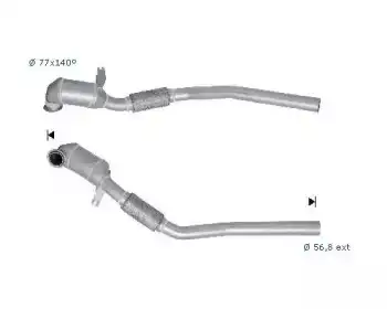 катализатор \CHRYSLER SEBRING 2.0 CRD 07>10 61607D MAGNAFLOW