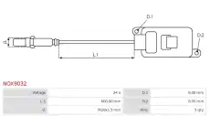 NOx-датчик, NOx-катализатор \IVECO NOX9032 AS-PL