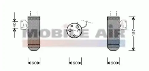 Осушитель кондиционера SCHLIECKMANN 6017D075