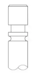 клапан впускной \VOLVO 2158.032 INTERVALVES