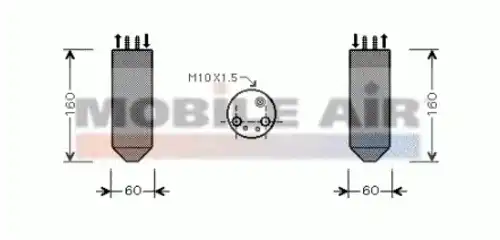 Осушитель кондиционера SCHLIECKMANN 6083D041