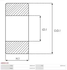 подшипник \MITSUBISHI ABE9213S AS-PL