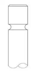 клапан выпускной \MB 3924.039 INTERVALVES