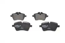 Тормозные колодки дисковые передняя ось BOSCH 0 986 494 489