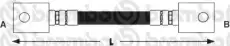 шланг тормозной перед. лев. Niss T 56 005 BREMBO