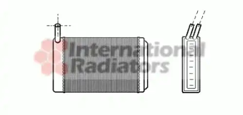 Радиатор печки SCHLIECKMANN 60586061