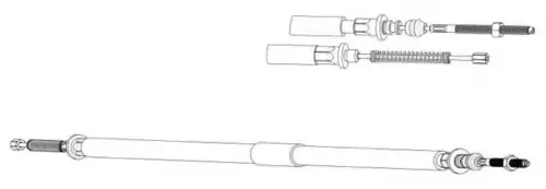 глушитель задняя часть Peug AR02102 CEF