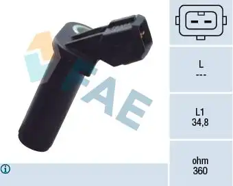 79344 ДАТЧИК ПОЛОЖЕНИЯ ВАЛА FAE