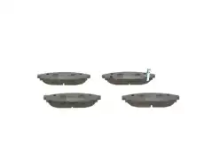 Тормозные колодки дисковые задняя ось BOSCH 0 986 494 444