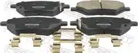 Тормозные колодки дисковые FEBEST 1501-T15F