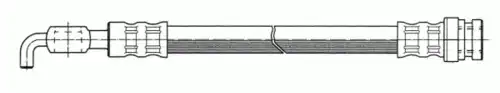 шланг тормозной задн. Maz 511509 CEF