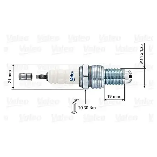 Свеча зажигания VALEO 246887