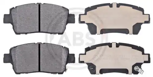 Тормозные колодки дисковые передняя ось A.B.S. 37834