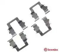 ремкомпл. торм. колодок задн. Mits A 02 201 BREMBO