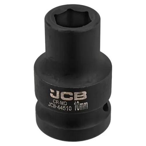 JCB-44510 Головка ударная 1/2', 10мм (6гр.)